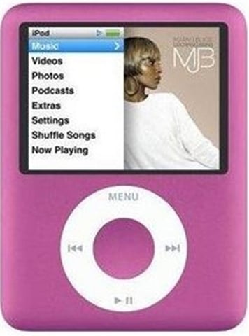Apple iPod nano ピンク 第3世代 8GB 。付属品付き。 Apple iPod nano